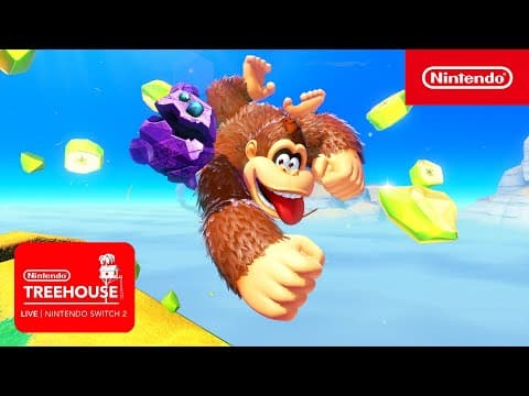 Donkey Kong Bananza – Exploration Gameplay – Nintendo Treehouse: Live | Nintendo Switch 2