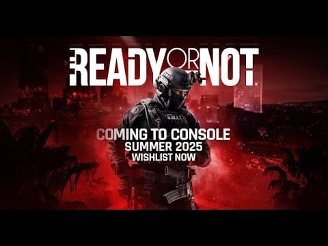 Ready or Not - Console Announcement Trailer | Galaxies Showcase 2025